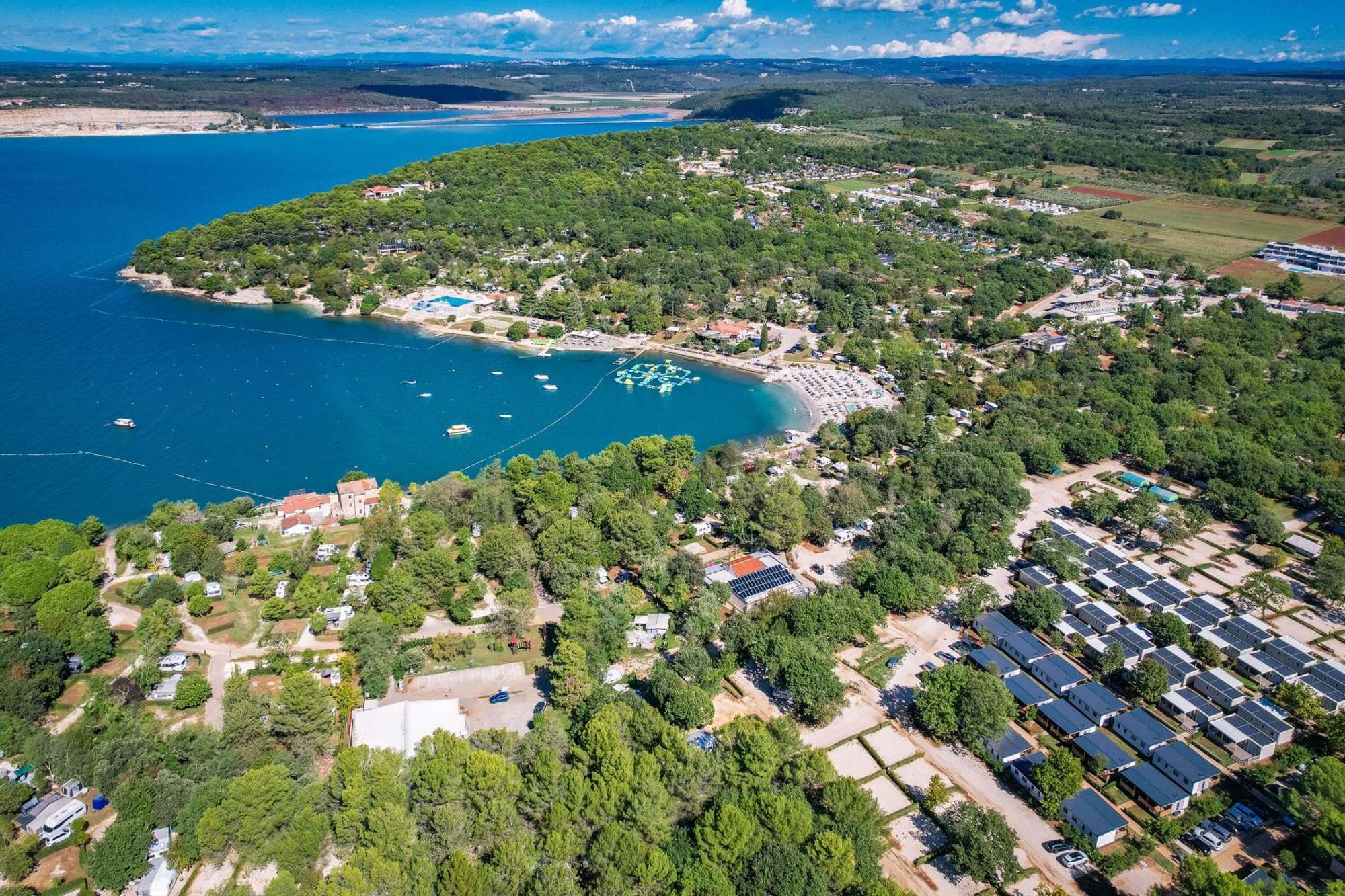 Easyatent Bungalow Tent Lanterna Cervar-Porat Bagian luar foto